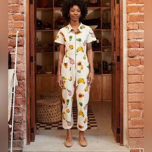Noble Utility Suit In Frutas Noble Jumpsuit